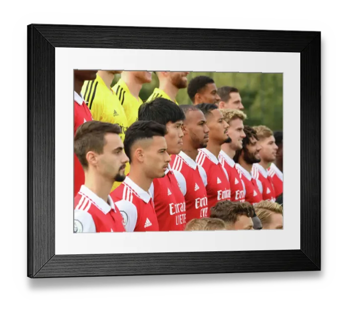 Framed Print : Arsenal First Team Squad 2022-23: Meet the Players
