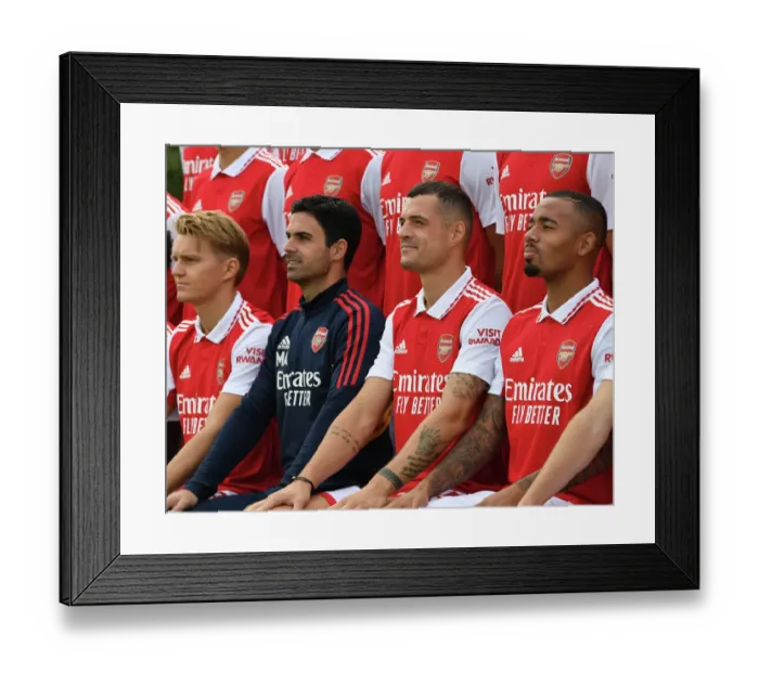 Framed Print : Arsenal First Team Squad 2022-23: Granit Xhaka in Focus Framed Print : Arsenal First Team Squad 2022-23: Granit Xhaka in Focus