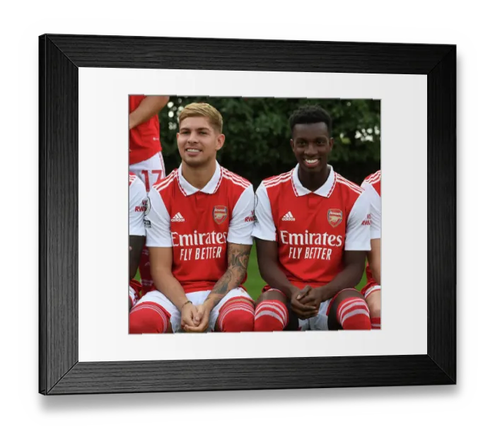 Framed Print : Arsenal 2022-23 First Team: Smith Rowe and Nketiah Framed Print : Arsenal 2022-23 First Team: Smith Rowe and Nketiah