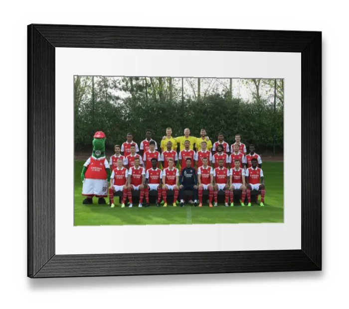 Framed Print : Arsenal 2022 / 23 First Team Squad: New Arrivals and Returning Stars