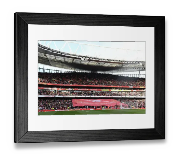 Framed Print : Arsenal vs Liverpool: The North Bank Stand-Out Clash in the 2022-23 Premier League