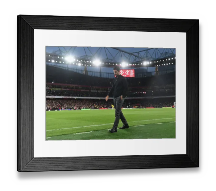 Framed Print : Mikel Arteta Faces Off Against Liverpool in the Premier League: Arsenal vs. Liverpool Showdown (2022-23) Framed Print : Mikel Arteta Faces Off Against Liverpool in the Premier League: Arsenal vs. Liverpool Showdown (2022-23)