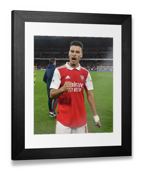 Framed Print : Martinelli's Emotional Reaction: Arsenal vs. Liverpool, Premier League 2022-23 Framed Print : Martinelli's Emotional Reaction: Arsenal vs. Liverpool, Premier League 2022-23