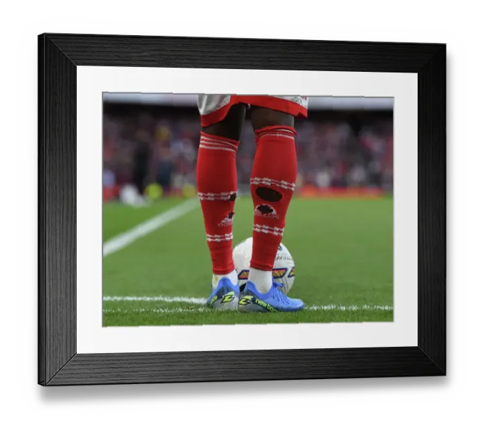 Framed Print : Arsenal's Bukayo Saka Shines: Arsenal vs. Liverpool, 2022-23 Premier League