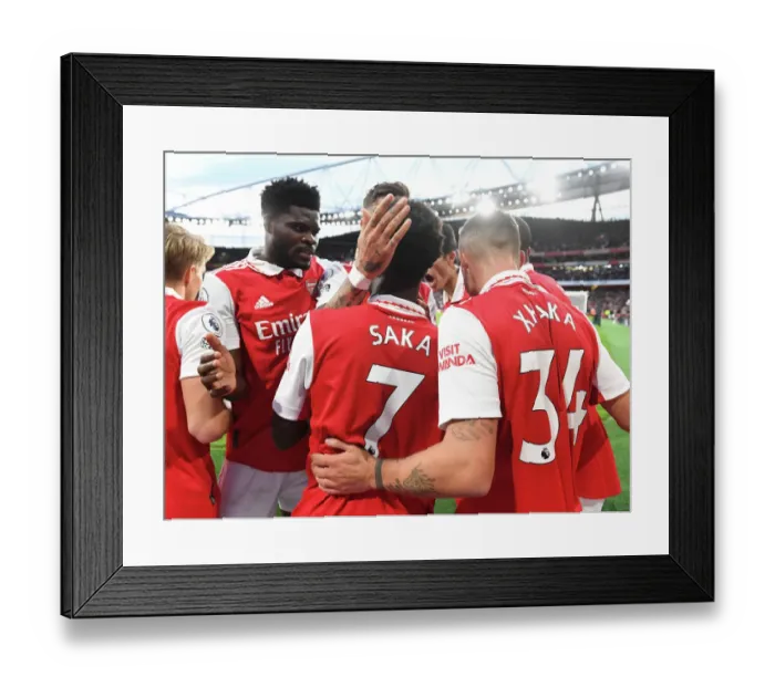 Framed Print : Saka's Stunner: Arsenal's Triumphant Three-Goal Blitz Against Liverpool (2022-23) Framed Print : Saka's Stunner: Arsenal's Triumphant Three-Goal Blitz Against Liverpool (2022-23)