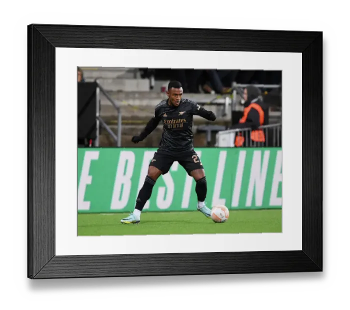 Framed Print : Marquinhos Shines: Arsenal's Europa League Victory over Bodø / Glimt
