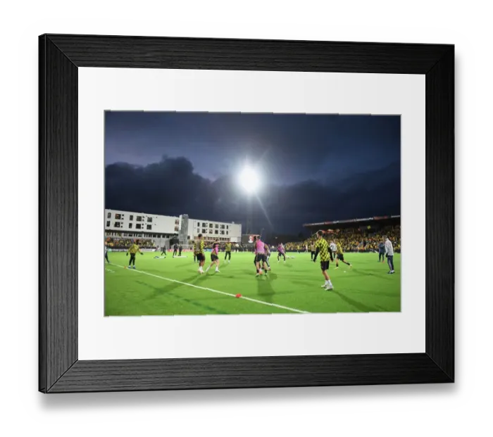 Framed Print : Arsenal FC Pre-Match Warm-Up at Bodø / Glimt's Aspmyra Stadion, UEFA Europa League 2022-23 Framed Print : Arsenal FC Pre-Match Warm-Up at Bodø / Glimt's Aspmyra Stadion, UEFA Europa League 2022-23