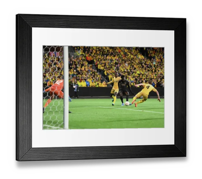 Framed Print : Bukayo Saka Scores the Winner: Arsenal Triumphs in Europa League Clash vs. Bodø / Glimt