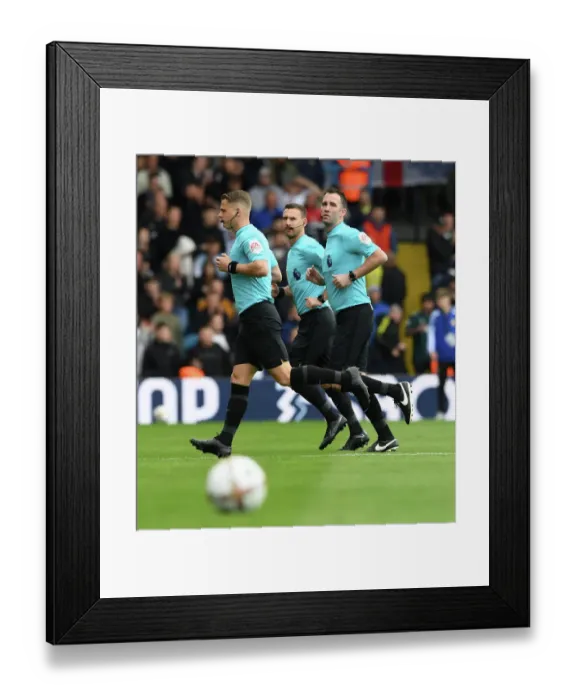 Framed Print : Premier League: Referees Ready - Leeds United vs. Arsenal (October 2022)