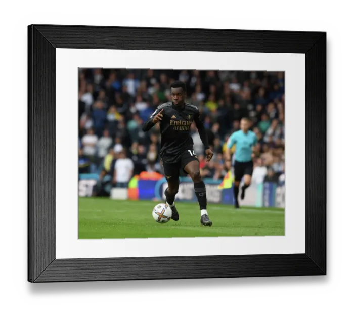 Framed Print : Arsenal's Eddie Nketiah Shines in Leeds United Showdown (2022-23 Premier League) Framed Print : Arsenal's Eddie Nketiah Shines in Leeds United Showdown (2022-23 Premier League)
