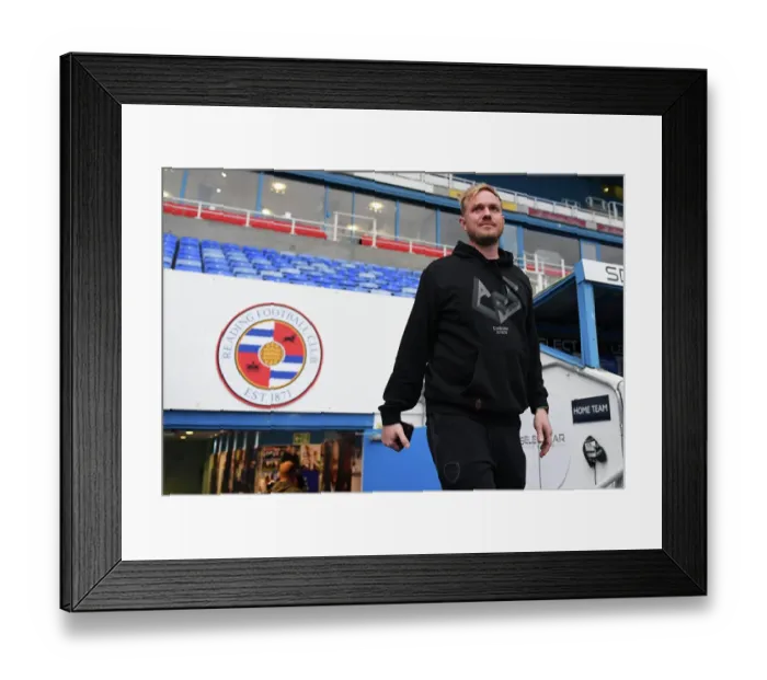 Framed Print : Jonas Eidevall Leads Arsenal Women in FA WSL Clash Against Reading