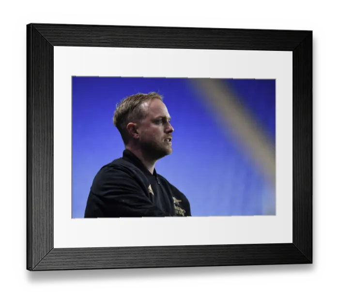 Framed Print : Arsenal Women vs. Reading: Jonas Eidevall Leads the Gunners in FA WSL Action