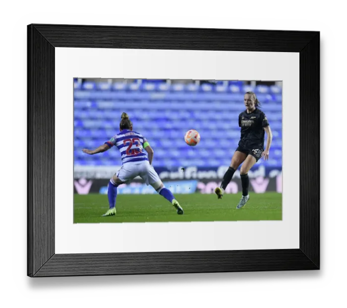 Framed Print : FA WSL Showdown: Arsenal Women vs. Reading at Reading Stadium Framed Print : FA WSL Showdown: Arsenal Women vs. Reading at Reading Stadium