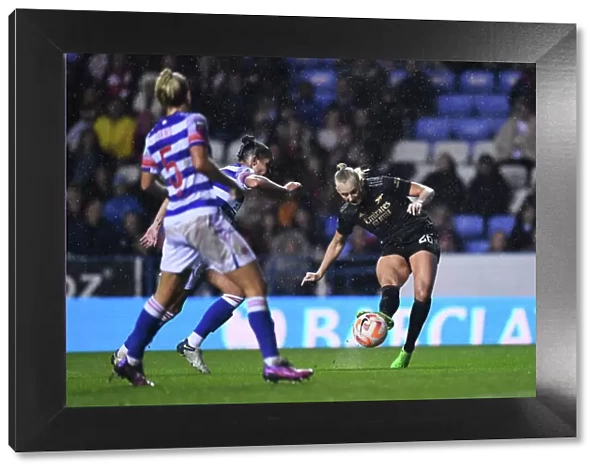 Arsenal Women's Stina Blackstenius Scores Game-Winning Goal Against Reading in FA WSL Match, October 2022
