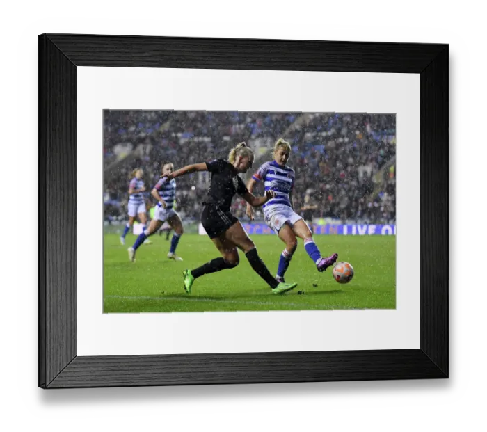 Framed Print : Arsenal's Stina Blackstenius Shines in Reading v Arsenal: FA WSL Showdown