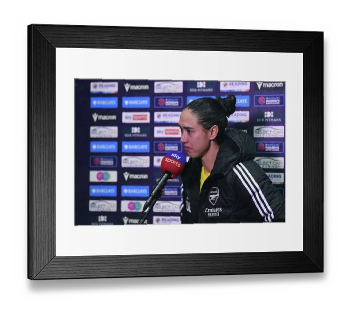 Framed Print : Arsenal Women Triumph Over Reading in FA Womens Super League Clash