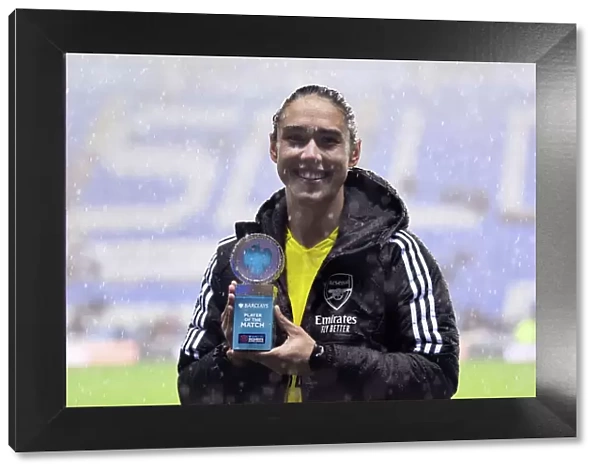 Arsenal's Manuela Zinsberger Named Player of the Match in Reading vs Arsenal (FA WSL 2022-23)