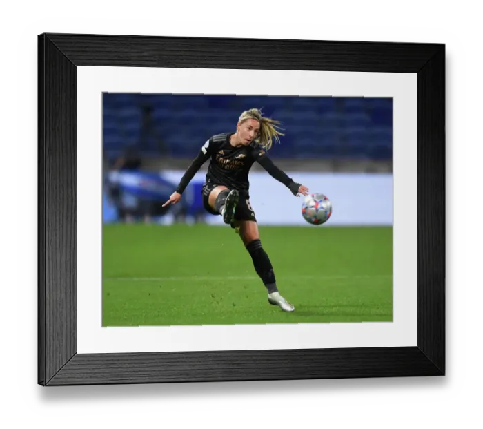 Framed Print : Showdown in Lyon: Arsenal Women vs. Olympique Lyonnais in UEFA Champions League Framed Print : Showdown in Lyon: Arsenal Women vs. Olympique Lyonnais in UEFA Champions League