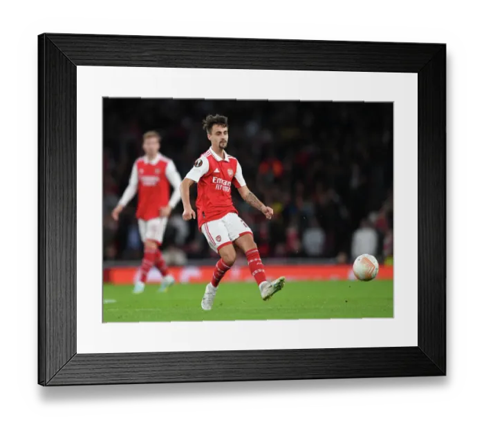 Framed Print : Arsenal FC vs PSV Eindhoven: Fabio Vieira in Action - UEFA Europa League 2022-23