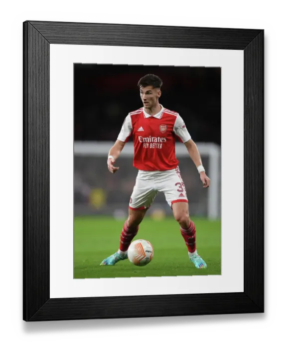 Framed Print : Arsenal's Kieran Tierney in Action during Arsenal v PSV Eindhoven UEFA Europa League 2022-23 Framed Print : Arsenal's Kieran Tierney in Action during Arsenal v PSV Eindhoven UEFA Europa League 2022-23