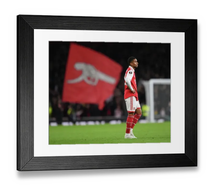 Framed Print : Arsenal FC vs PSV Eindhoven: Europa League Clash at Emirates Stadium