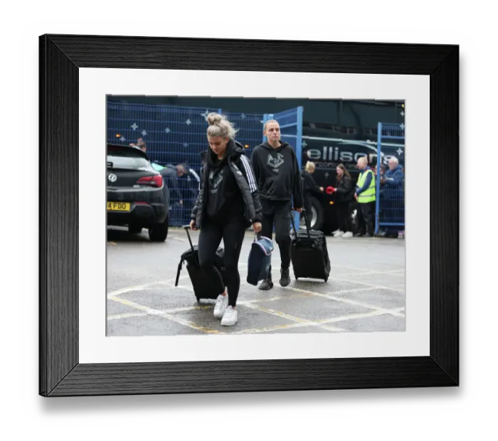 Framed Print : Arsenal FC vs Liverpool FC: Women's Super League Showdown at Prenton Park