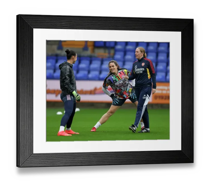 Framed Print : Arsenal vs. Liverpool: FA Women's Super League Showdown at Prenton Park Framed Print : Arsenal vs. Liverpool: FA Women's Super League Showdown at Prenton Park