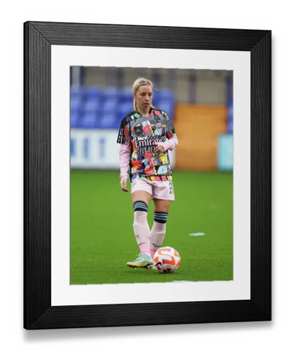 Framed Print : Arsenal's Jordan Nobbs Prepares for Liverpool Clash in FA WSL Match