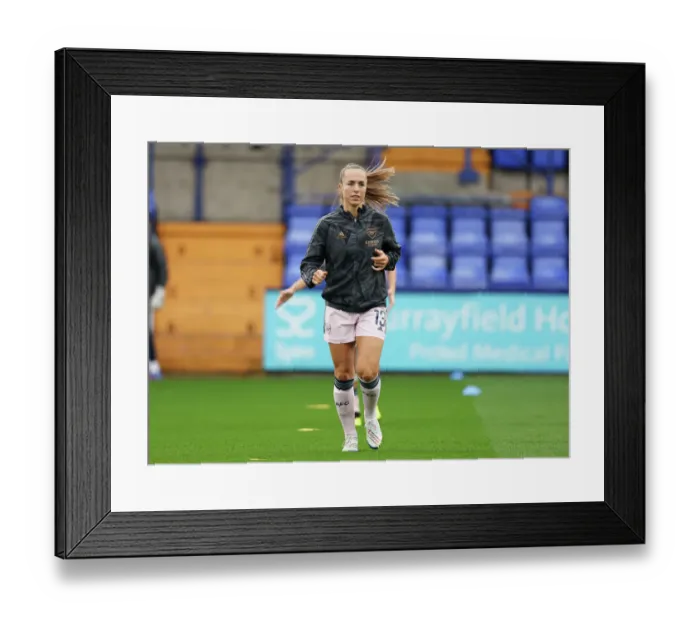 Framed Print : Arsenal's Lia Walti Gears Up for FA WSL Showdown Against Liverpool