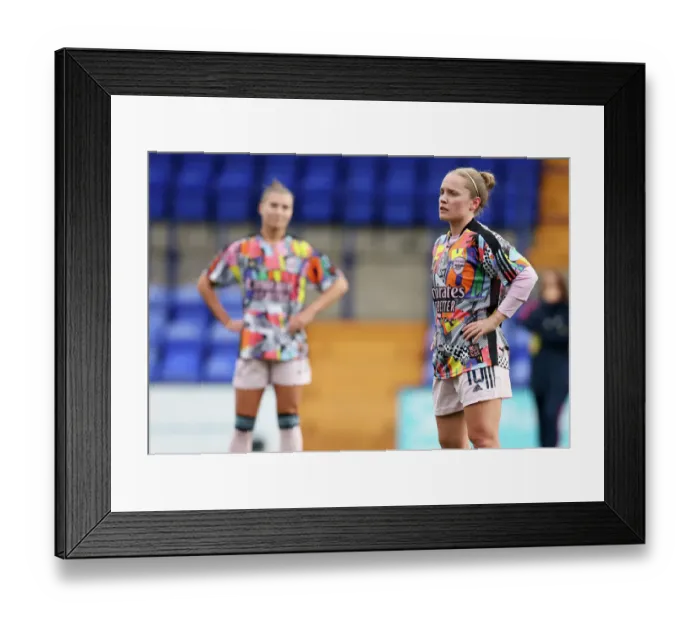 Framed Print : Arsenal's Kim Little Prepares for Liverpool WSL Showdown