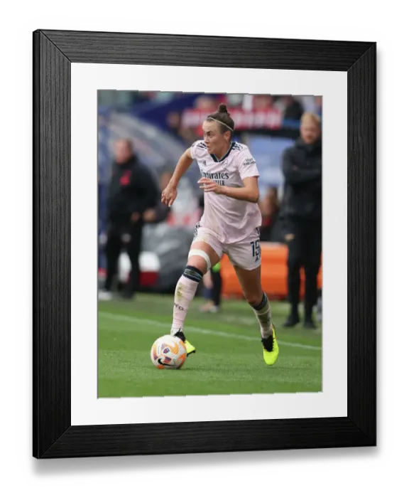 Framed Print : Arsenal vs. Liverpool: FA Womens Super League Clash at Prenton Park
