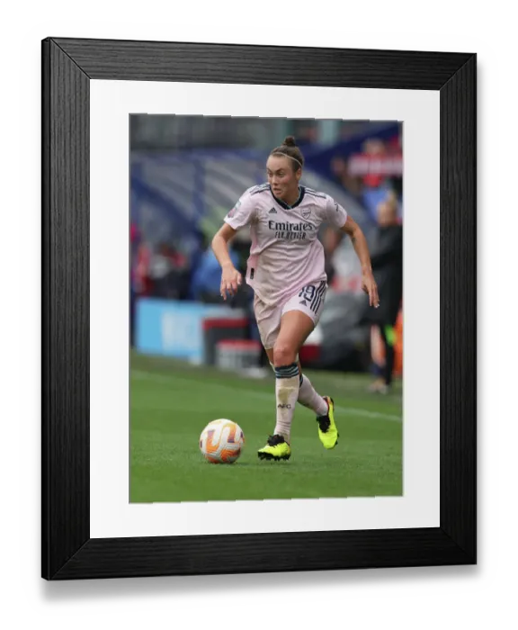 Framed Print : Arsenal vs. Liverpool: FA Womens Super League Clash at Prenton Park