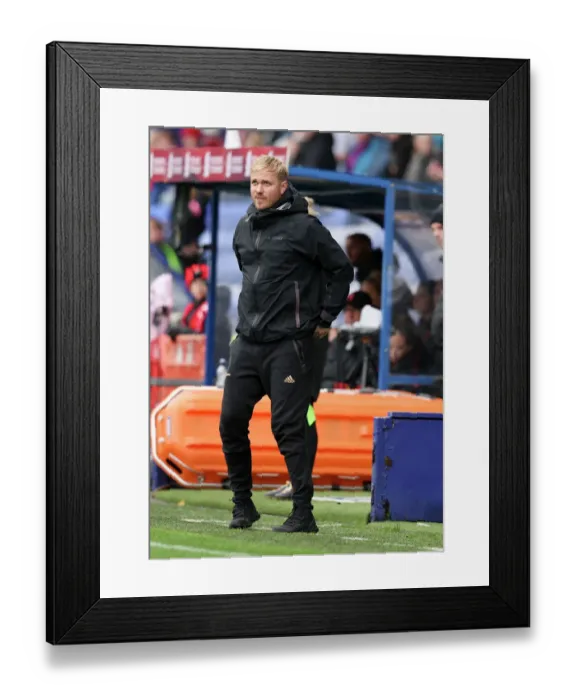 Framed Print : Arsenal's Jonas Eidevall Leads Team Against Liverpool in FA WSL Clash