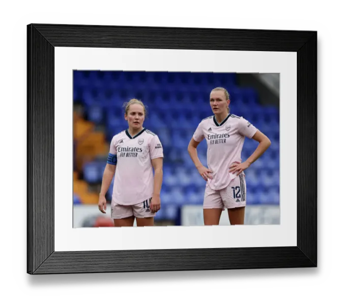 Framed Print : Arsenal Women vs. Liverpool Women: FA Womens Super League - Kim Little and Frida Maanum in Action Framed Print : Arsenal Women vs. Liverpool Women: FA Womens Super League - Kim Little and Frida Maanum in Action