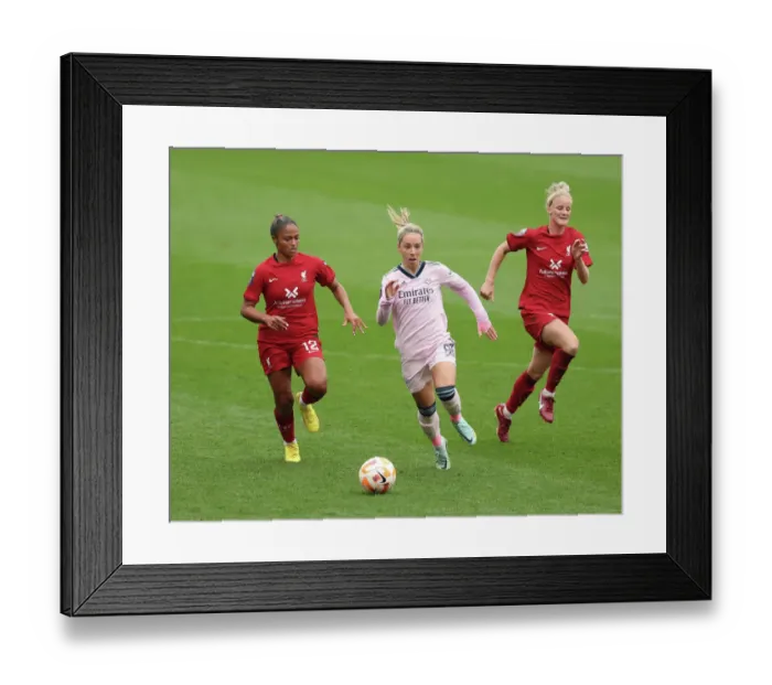 Framed Print : Arsenal vs. Liverpool: Nobbs Faces Off in FA WSL Clash Framed Print : Arsenal vs. Liverpool: Nobbs Faces Off in FA WSL Clash