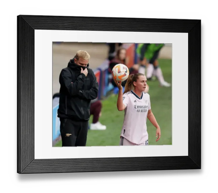 Framed Print : Arsenal vs. Liverpool: FA Womens Super League Clash at Prenton Park