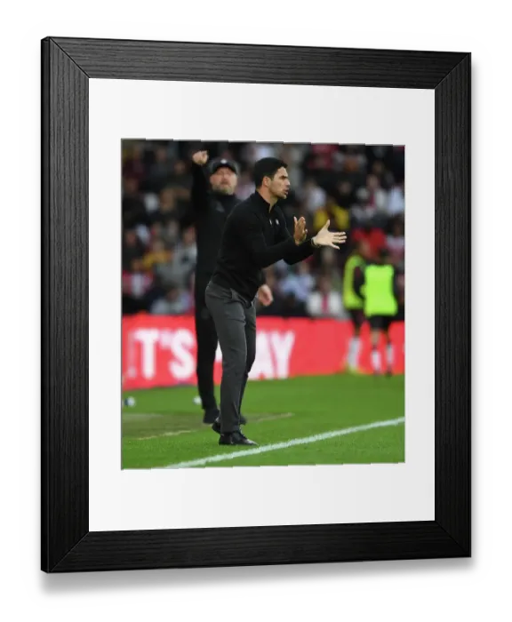 Framed Print : Mikel Arteta Leads Arsenal in Premier League Clash against Southampton (2022-23) Framed Print : Mikel Arteta Leads Arsenal in Premier League Clash against Southampton (2022-23)