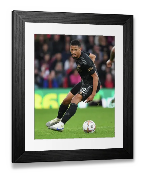 Framed Print : Arsenal's Saliba Shines: Securing a Win Against Southampton in His Premier League Debut, 2022-23 Framed Print : Arsenal's Saliba Shines: Securing a Win Against Southampton in His Premier League Debut, 2022-23