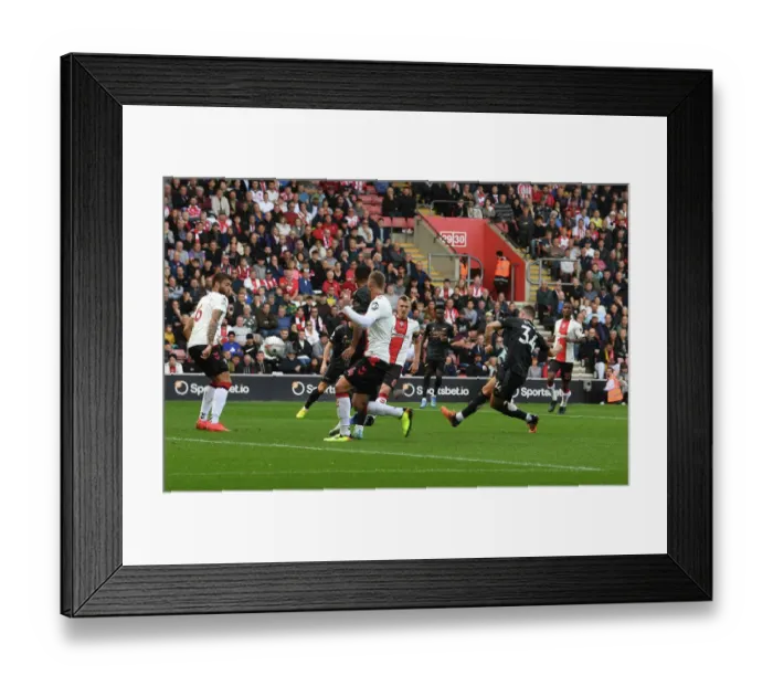 Framed Print : Granit Xhaka Scores: Arsenal Triumphs Over Southampton in Premier League Clash (2022-23) Framed Print : Granit Xhaka Scores: Arsenal Triumphs Over Southampton in Premier League Clash (2022-23)