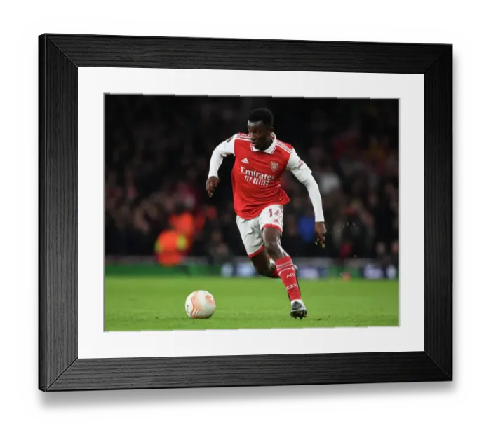 Framed Print : Arsenal vs PSV Eindhoven: Europa League Battle at Emirates Stadium
