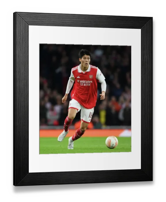 Framed Print : Tomiyasu's Star Performance: Arsenal Triumphs Over PSV Eindhoven in Europa League Framed Print : Tomiyasu's Star Performance: Arsenal Triumphs Over PSV Eindhoven in Europa League