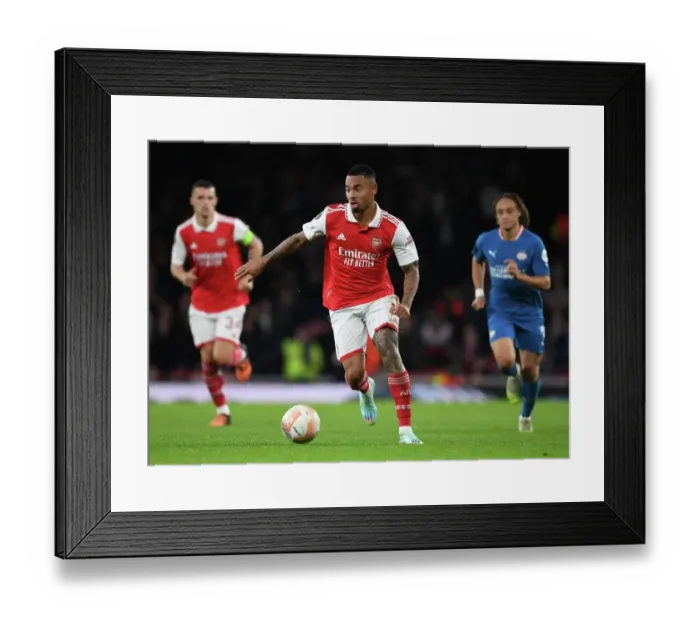 Framed Print : Arsenal vs PSV Eindhoven: Europa League Clash at Emirates Stadium Framed Print : Arsenal vs PSV Eindhoven: Europa League Clash at Emirates Stadium