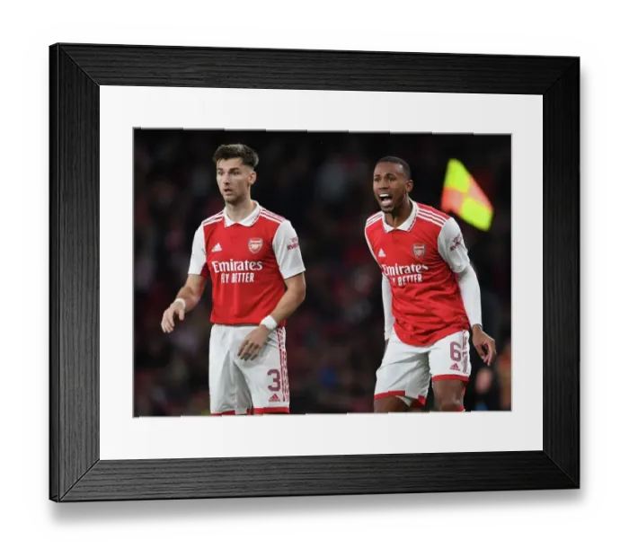 Framed Print : Arsenal vs PSV Eindhoven: Europa League Showdown (2022-23) Framed Print : Arsenal vs PSV Eindhoven: Europa League Showdown (2022-23)