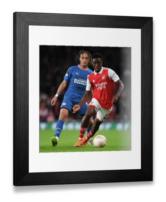 Framed Print : Arsenal vs PSV Eindhoven: Europa League Clash at Emirates Stadium