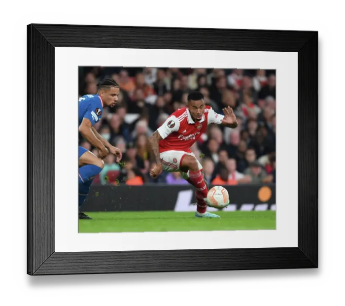 Framed Print : Arsenal vs PSV Eindhoven: Europa League Battle at Emirates Stadium (2022-23) Framed Print : Arsenal vs PSV Eindhoven: Europa League Battle at Emirates Stadium (2022-23)