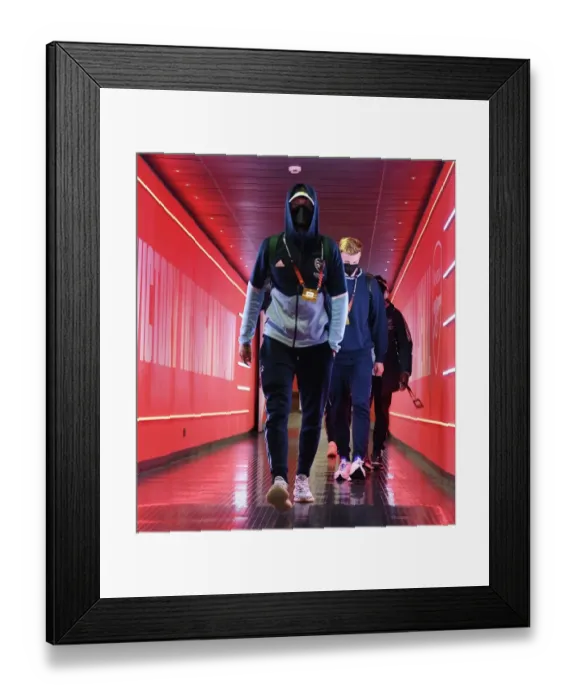 Framed Print : Arsenal FC vs PSV Eindhoven: Europa League Clash at Emirates Stadium (2022-23)
