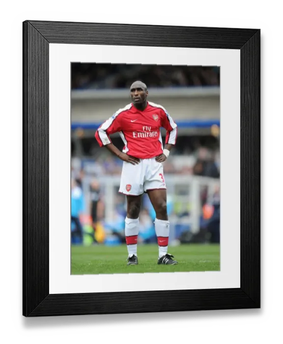 Framed Print : Sol Campbell Stalemate: Birmingham City 1-1 Arsenal, Premier League, 2010 Framed Print : Sol Campbell Stalemate: Birmingham City 1-1 Arsenal, Premier League, 2010