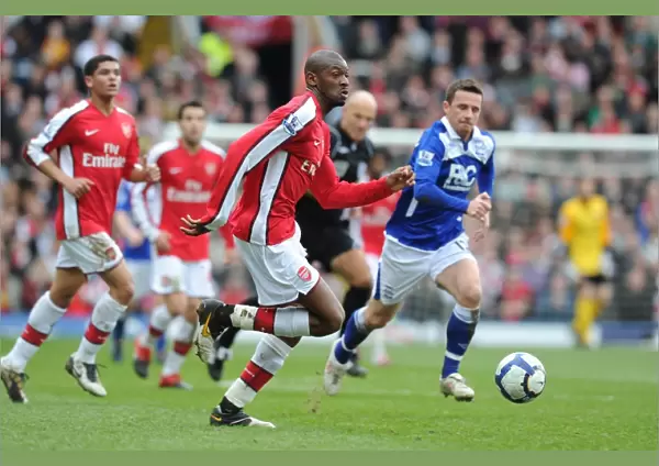 Abou Diaby (Arsenal). Birmingham City 1: 1 Arsenal, Barclays Premier League