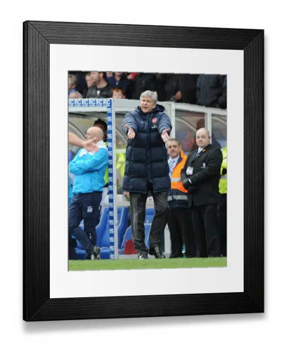 Framed Print : Arsene Wenger at Birmingham City: 1-1 Stalemate in Premier League Clash Framed Print : Arsene Wenger at Birmingham City: 1-1 Stalemate in Premier League Clash