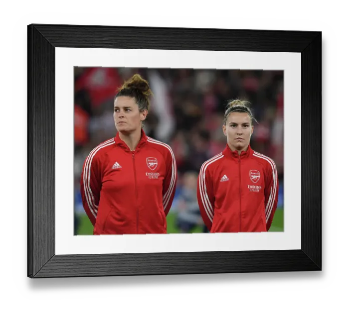 Framed Print : Arsenal Women vs FC Zurich: Showdown in the UEFA Women's Champions League at Emirates Stadium